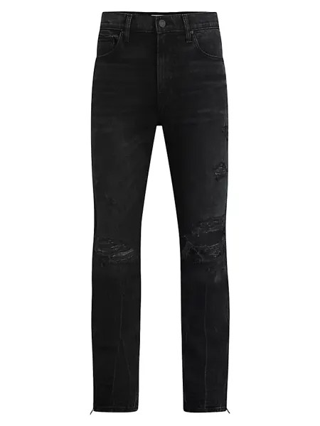 Расклешенные джинсы Walker стрейч Hudson Jeans, черный