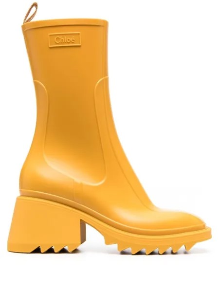 Chloé ботинки Betty 65, желтый