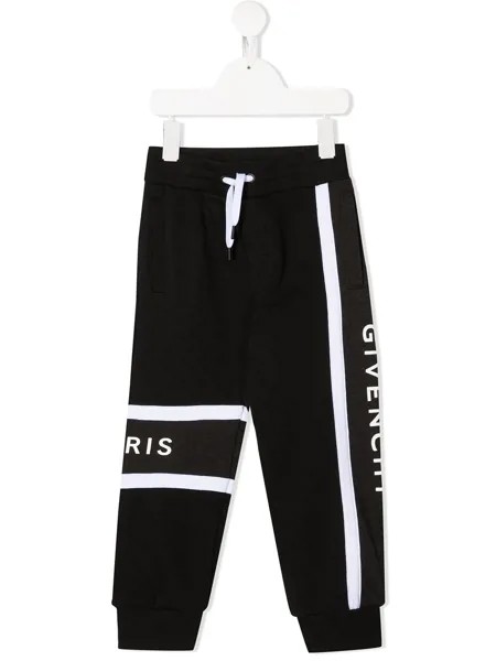 Givenchy Kids спортивные брюки с логотипом