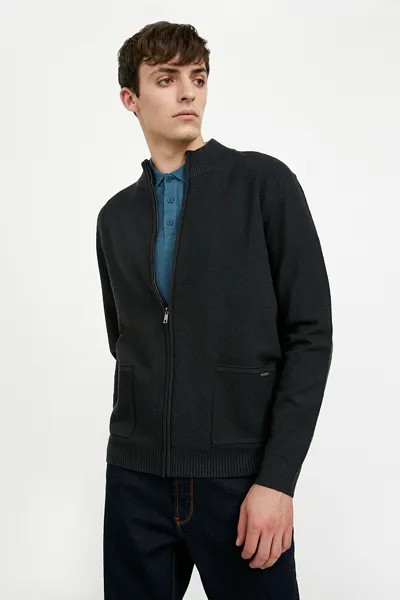 Кардиган мужской Finn Flare A20-21122 синий 3XL