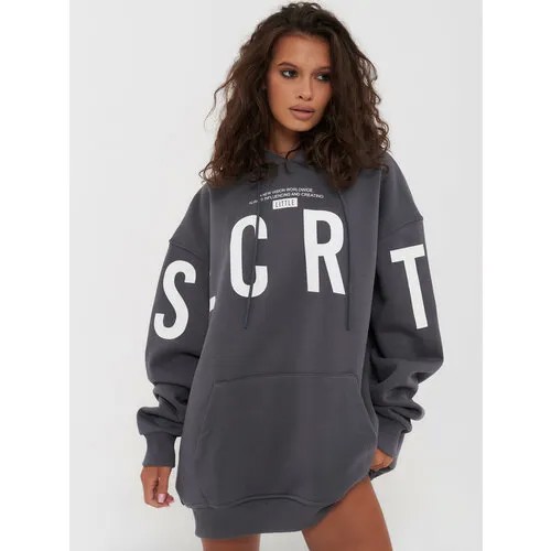 Худи Little Secret, размер ONE SIZE, серый