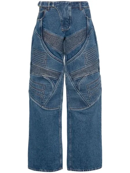 Acne Studios джинсы Biker свободного кроя, синий
