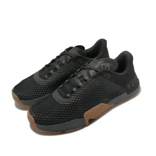 Мужские кроссовки Under Armour Tribase Reign 4 UA Black Grey Gum Cross Training 3025052-002