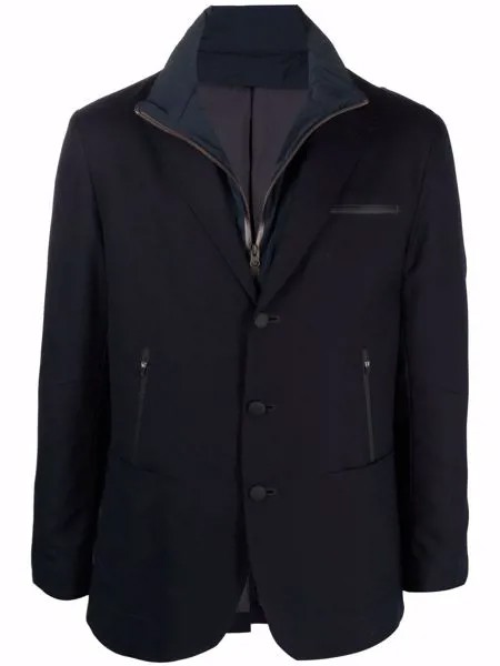 Corneliani многослойный однобортный пиджак