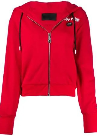 Philipp Plein худи на молнии с логотипом