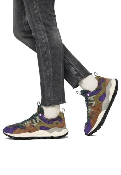 Низкие кроссовки Yamano 3 Uni Flower Mountain, фиолетовый