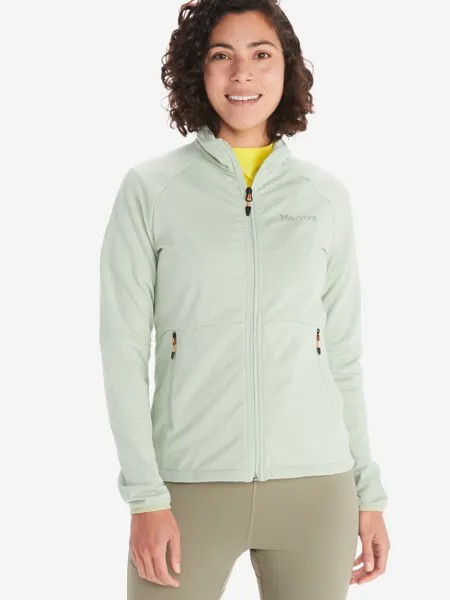 Джемпер флисовый женский Marmot Leconte Fleece Jacket, Зеленый