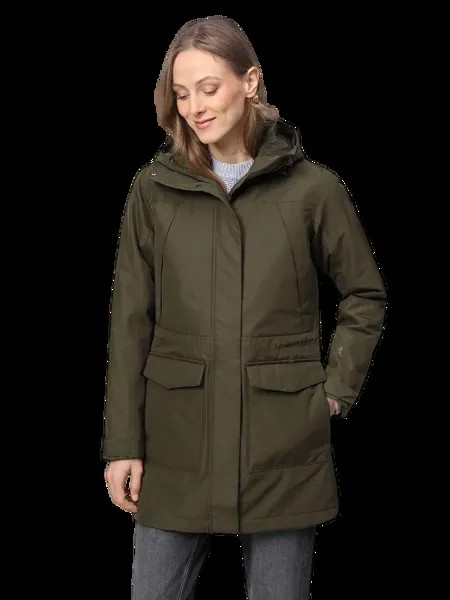 Парка Helly Hansen W FRIDA INS PARKA для женщин, L, тёмно-зелёная