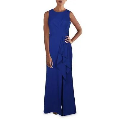 Женское синее вечернее платье макси Eliza J без рукавов 2 BHFO 4353