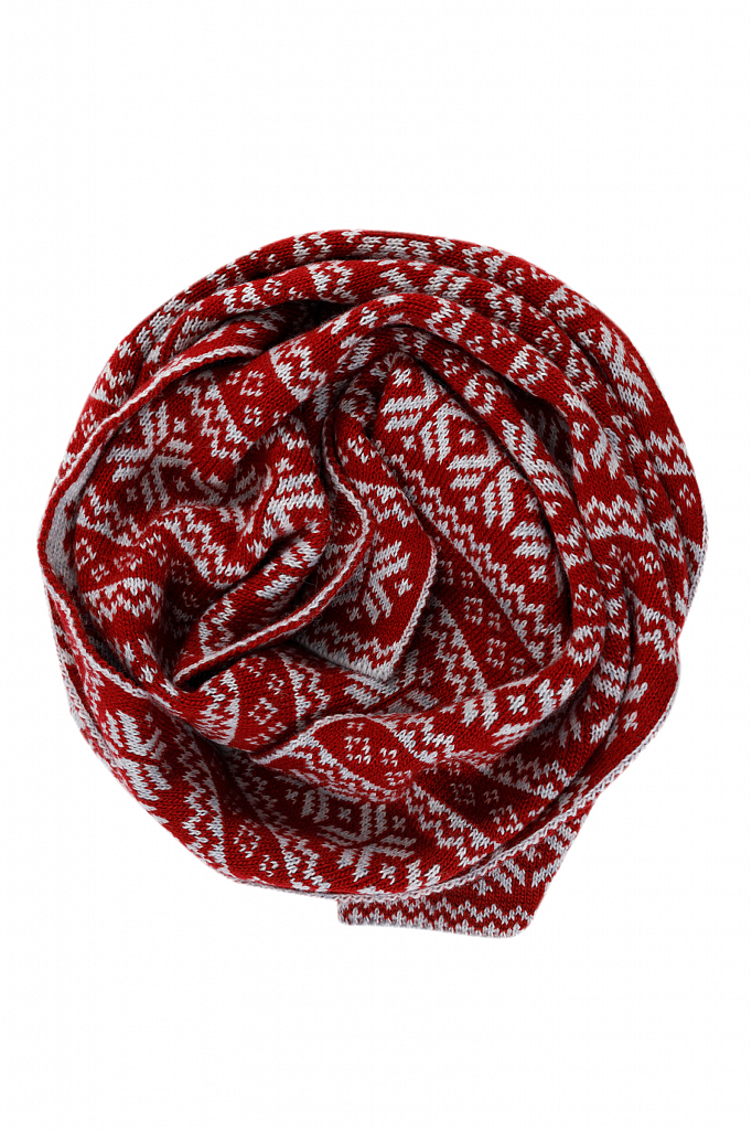 Шарф мужской Finn-Flare W19-22133 красный