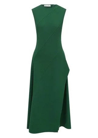 Шерстяное платье Oscar de la Renta
