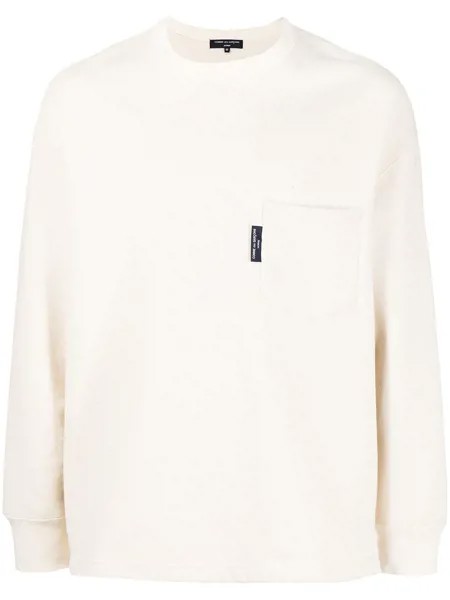 Comme Des Garçons Homme chest pocket crew-neck sweatshirt