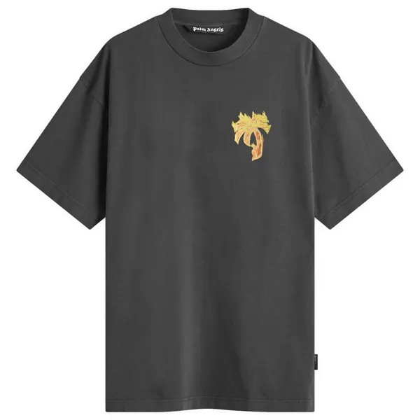 Футболка Palm Angels Burning Palm T-Shirt, черный