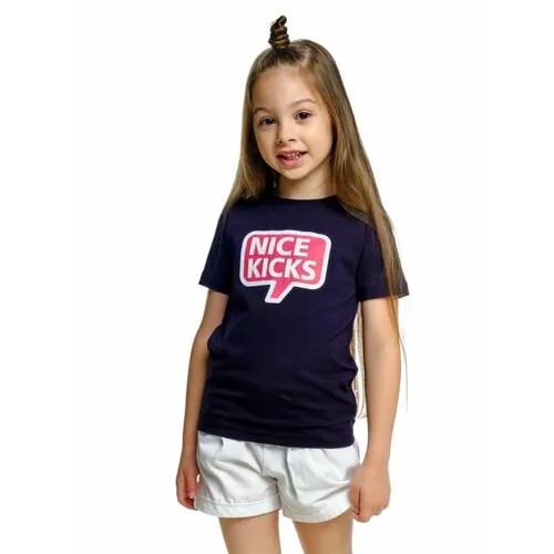 Футболка Mini Maxi, размер 110, синий