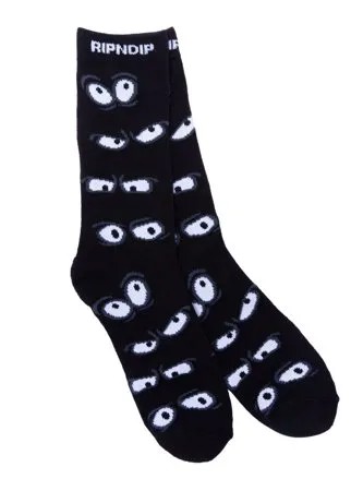 Носки RIPNDIP All Eyez Socks Black 2022