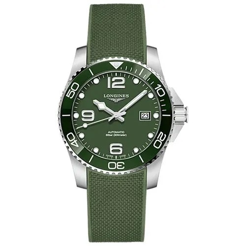 Наручные часы LONGINES Наручные часы Longines HydroConquest L3.782.4.06.9, зеленый