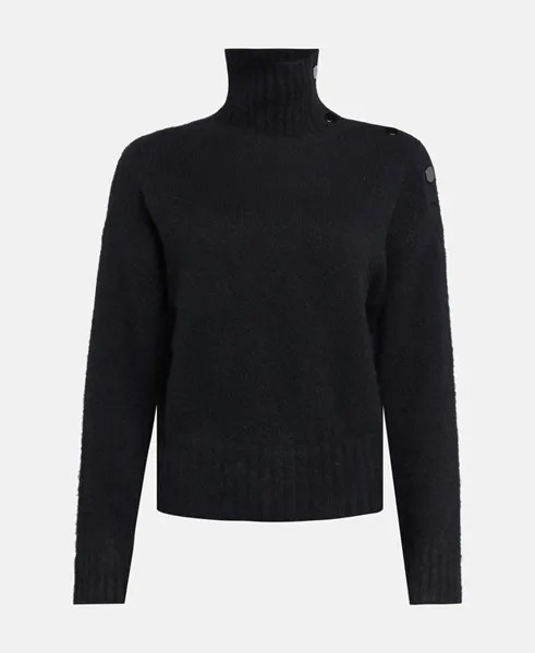 Пуловер с высоким воротником Samsøe Samsøe, черный