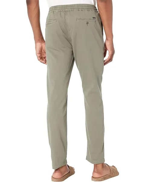 Брюки Faherty Essential Pants, цвет Spring Olive