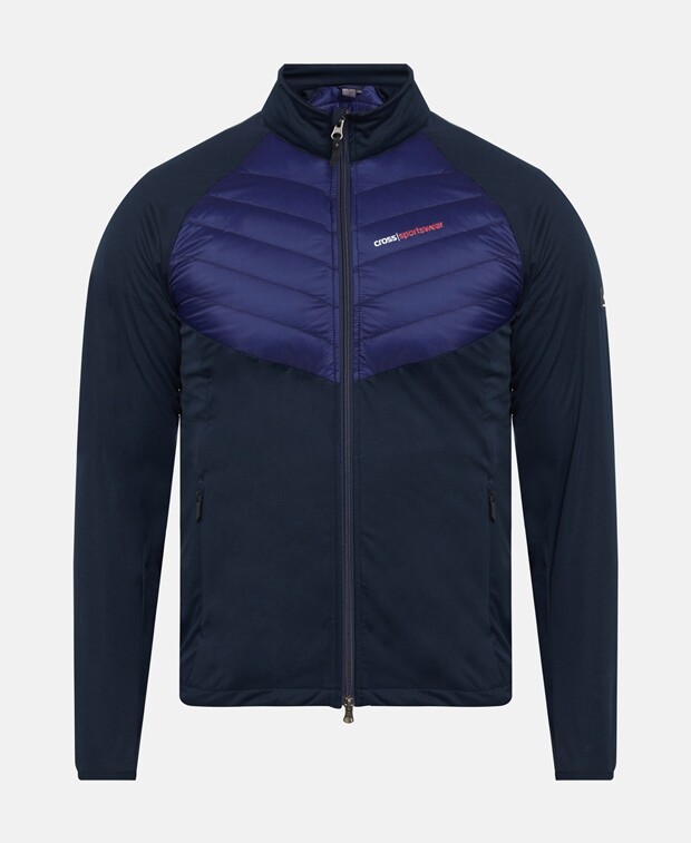 Пуховик Cross Sportswear, темно-синий