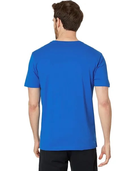 Футболка U.S. POLO ASSN. Solid Crew Neck Pocket T-Shirt, цвет Nautical Blue