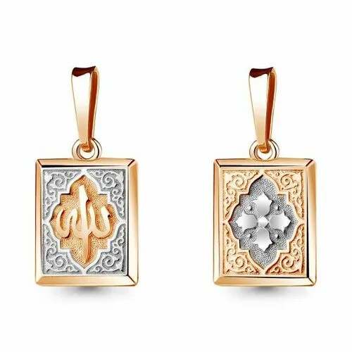Подвеска GOLD CENTER, красное золото, 585 проба