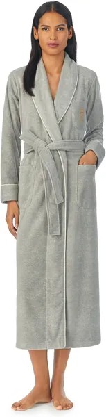 Халат Recycled Poly Dalton Fleece Robe LAUREN Ralph Lauren, цвет Grey Heather