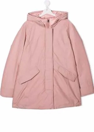 Woolrich Kids пуховик с капюшоном