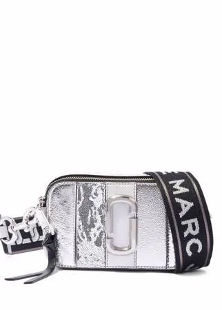 Marc Jacobs сумка The Snapshot с эффектом металлик