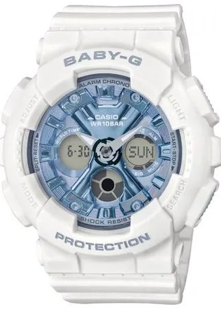 Наручные часы CASIO Baby-G BA-130-7A2, белый, черный