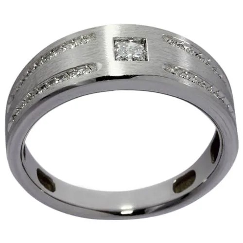 Кольца джей ВИ Золотое кольцо с бриллиантами
