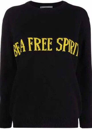 Alberta Ferretti джемпер Be Happy Today