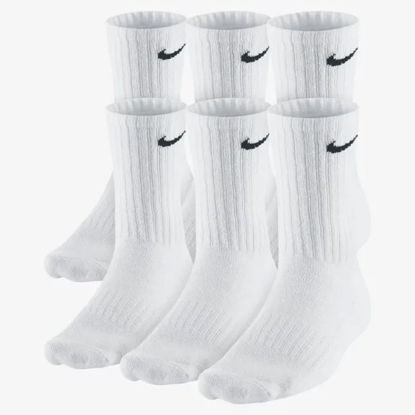 Nike 6 Pack унисекс повседневные легкие носки с круглым вырезом