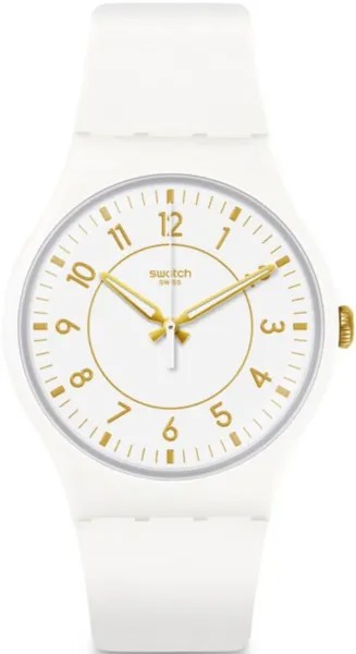 Наручные часы женские Swatch CHIC PAY! белые