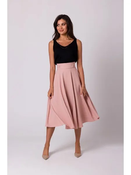 Юбка длиной до колена Be Wear, розовый
