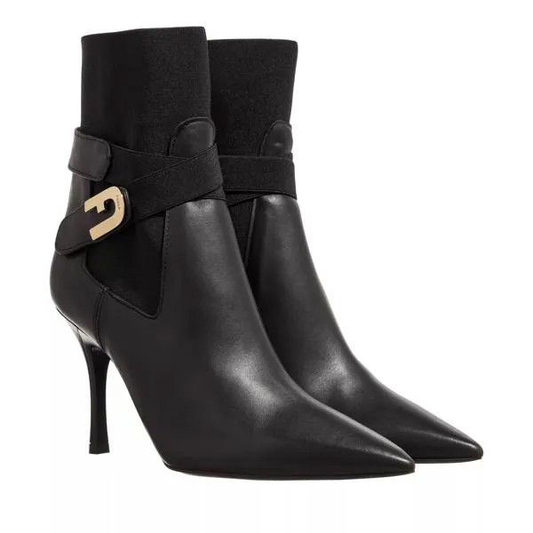 Сапоги furla sign chelsea boot t.90 Furla, черный