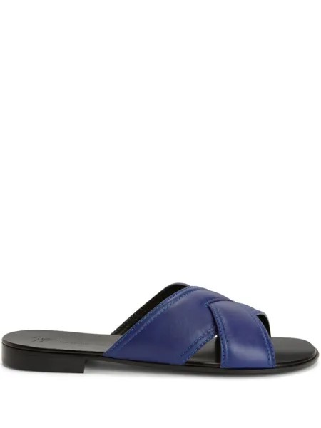 Giuseppe Zanotti сандалии Flavio, синий