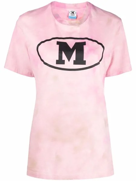 M Missoni футболка с принтом тай-дай и логотипом