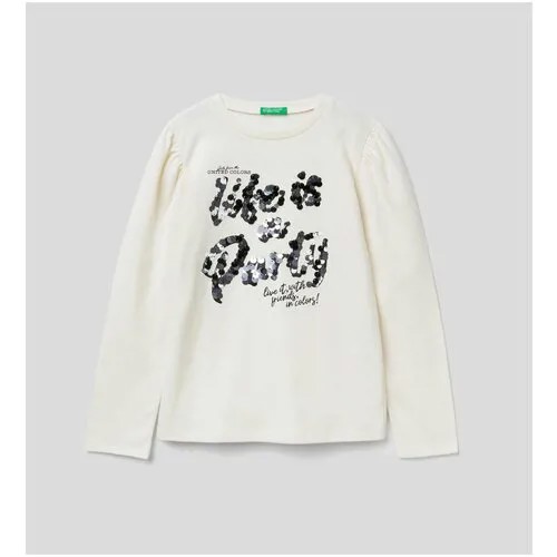 Лонгслив United Colors of Benetton для девочек 22A_3YN4C108T_036_M