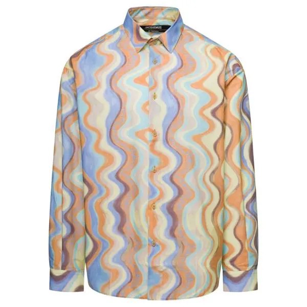 Футболка la chemise simon' shirt Jacquemus, мультиколор