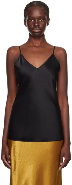 Черный топ на бретельках Lucca Max Mara Leisure