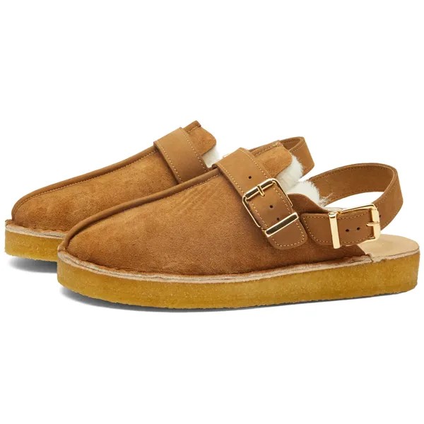 Слипоны Clarks Originals Trek Mule, коричневый