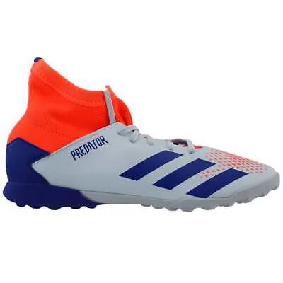 Adidas Pradator 20.3 Turf Soccer Youth Boys Серые кроссовки Спортивная обувь EH3033