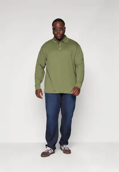 Рубашка поло LONG SLEEVE Ralph Lauren, оливковый