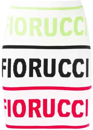 Fiorucci юбка с логотипом