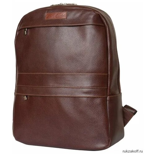 Кожаный рюкзак Carlo Gattini Tavolara dark terracotta
