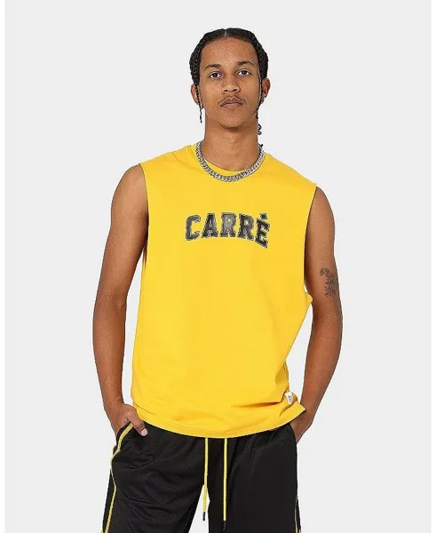 Мужская футболка Cours Muscle CARRE, желтый