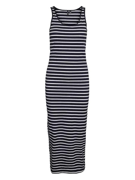 Длинное платье Vero Moda, цвет weiß/schwarz