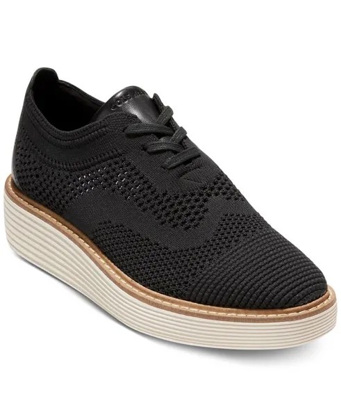 Женские оксфорды на платформе OriginalGrand Stitchlite Cole Haan, черный