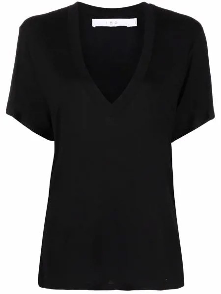 IRO deep V-neck T-shirt