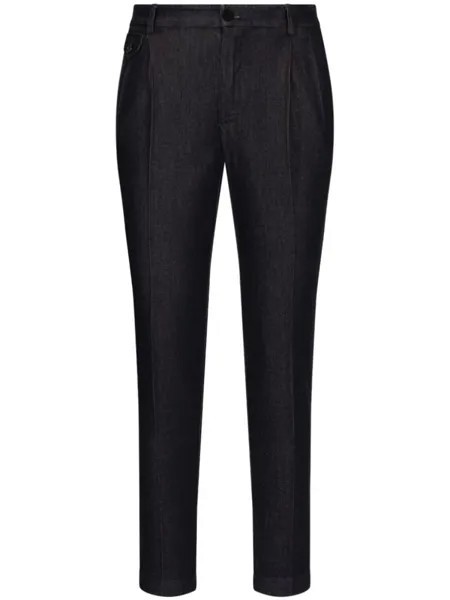 Dolce & Gabbana джинсы строгого кроя, черный